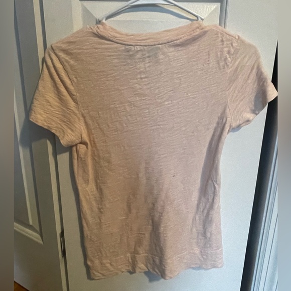 Theory Women's Tiny Tee 2 Soft Pink - Picture 5 of 5